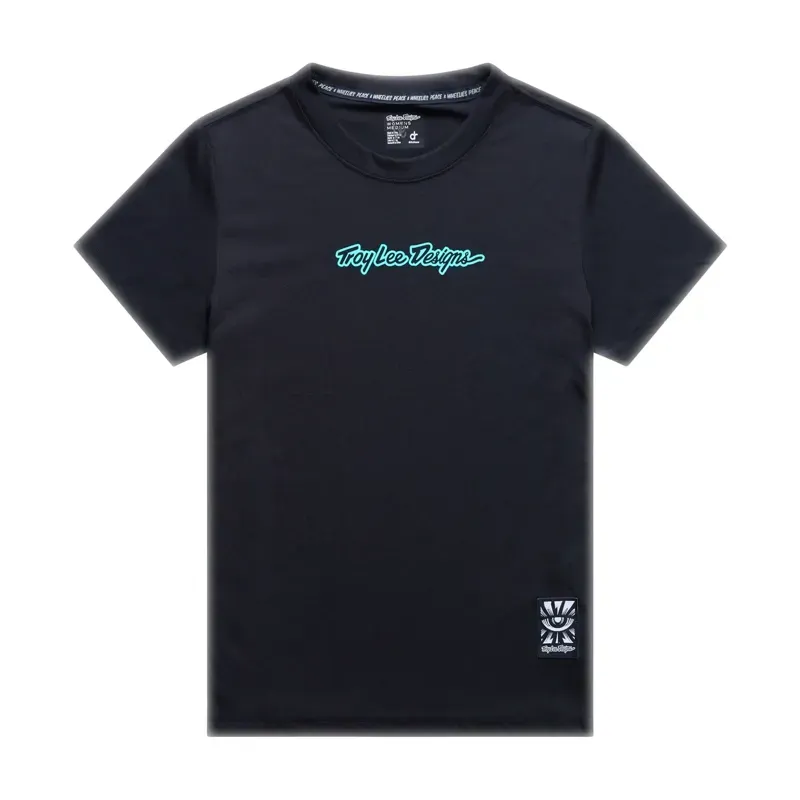 Troy Lee Designs Women's Lilium Ride Short Sleeve T-Shirt in Black