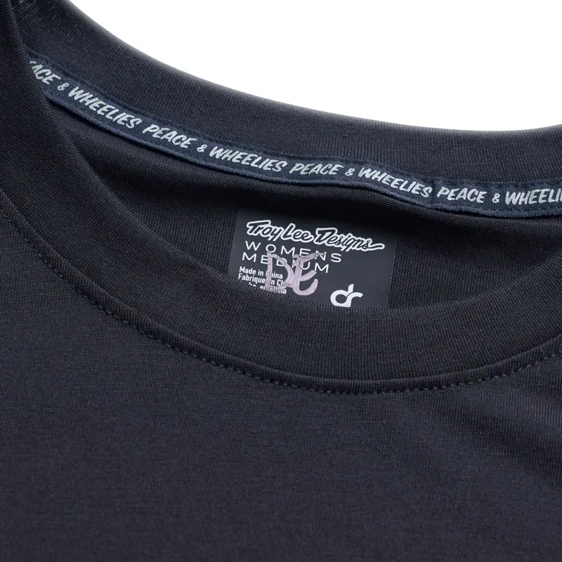 Troy Lee Designs Women's Lilium Ride Short Sleeve T-Shirt in Black-3