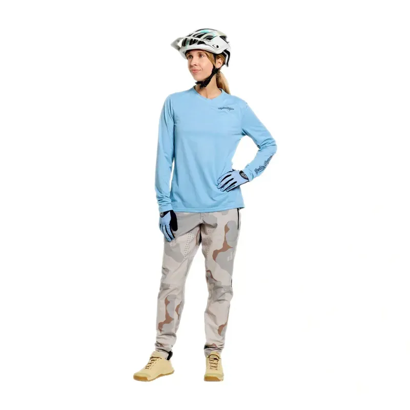 Troy Lee Designs Lilium Pro Women's Trousers in Flow Camo Pumice-1