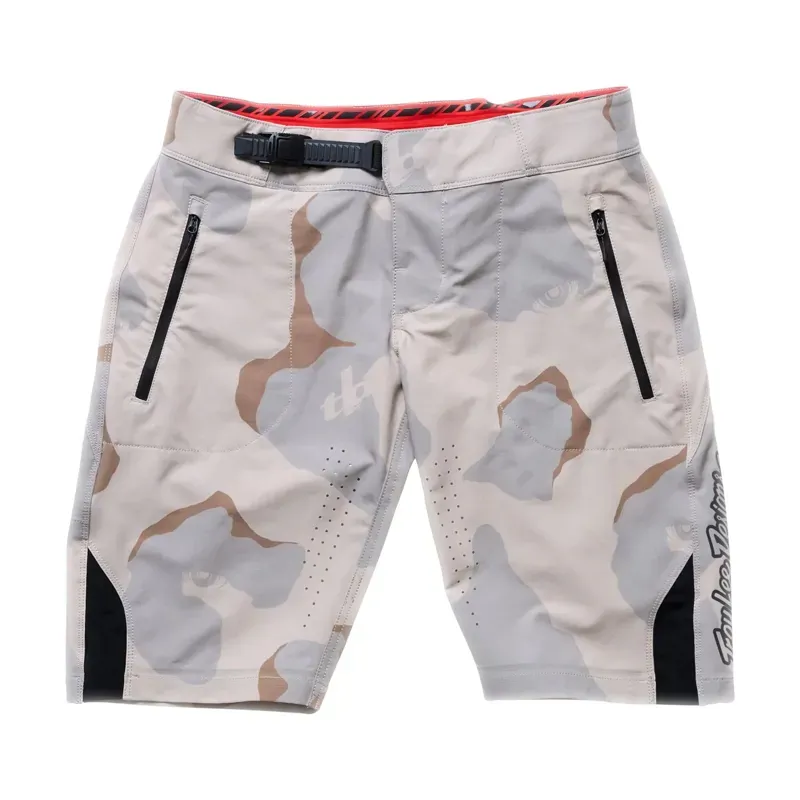 Troy Lee Designs Women's Lilium Pro Flow Camo Shorts Shell in Pumice