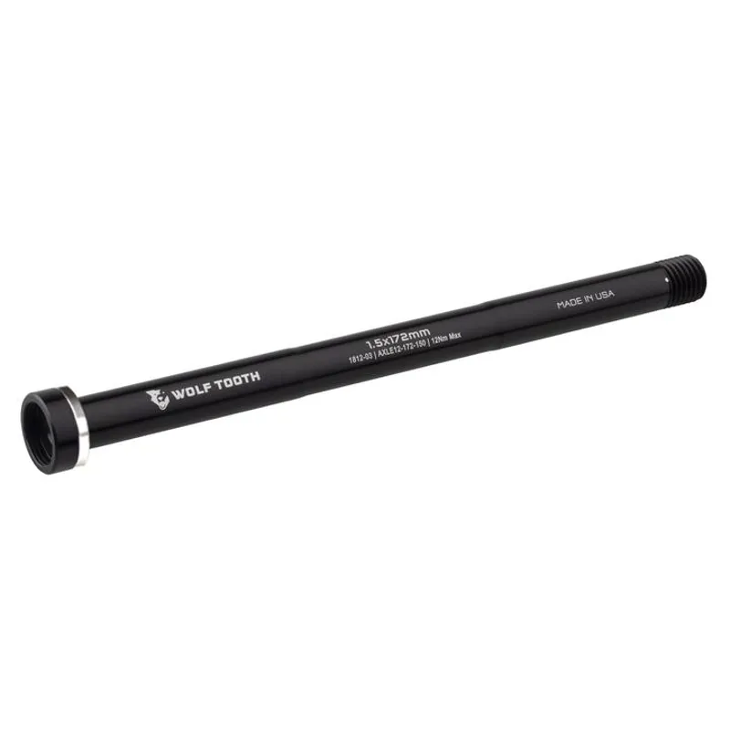 Wolf Tooth Wolf Axle For 12mm Rear Thru-Axle in Black