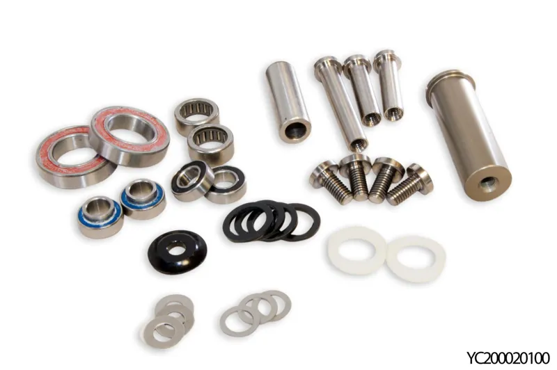 Yeti 2007 ASR Full Carbon Rear Master Rebuild Kit in Silver