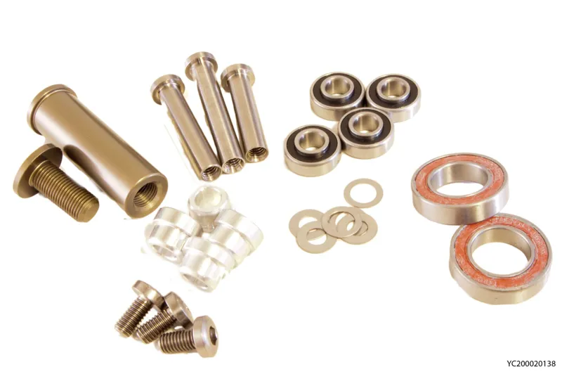 Yeti 2008+ ASR-C Master Rebuild Kit in Silver