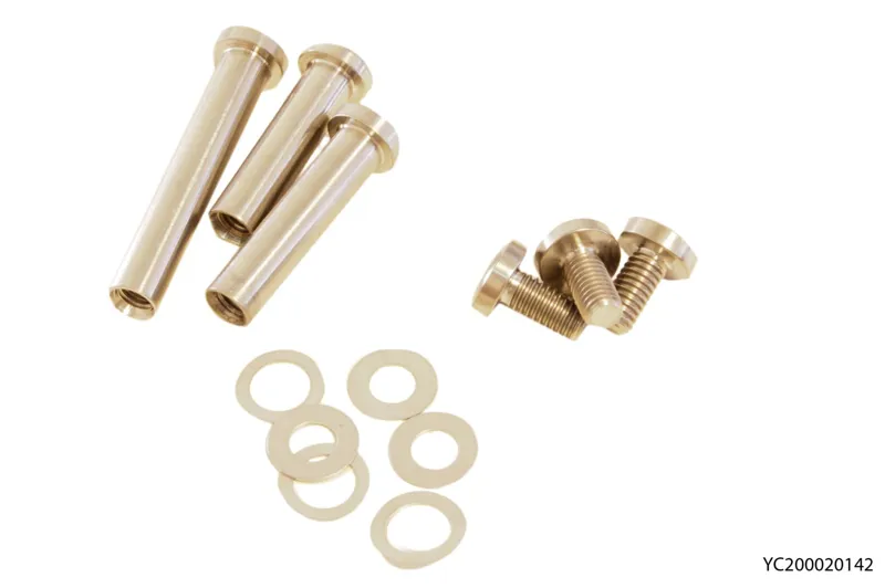 Yeti 2008-2009 ASR Alloy Mounting Hardware in Silver