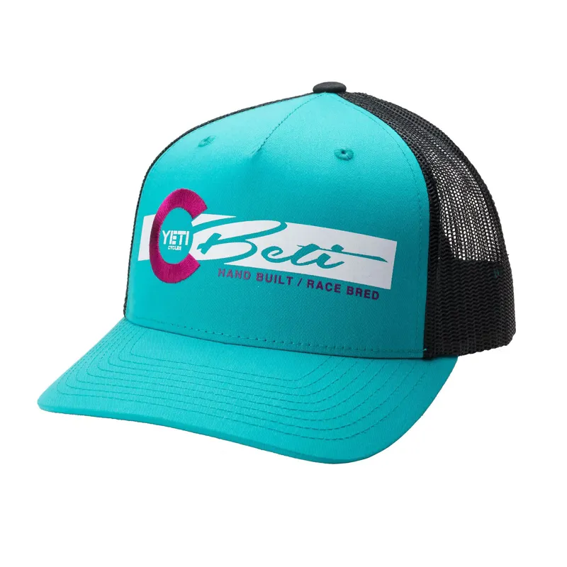 Yeti Beti Womens Trucker Hat in Blue