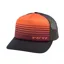 Yeti Race Stripes Foam Trucker Hat in Orange