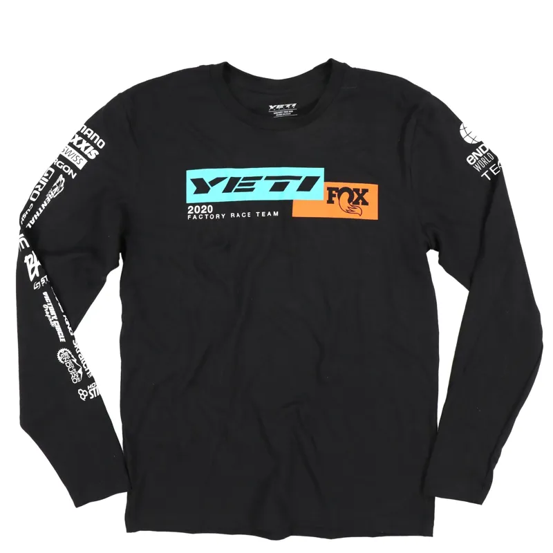 2020 Yeti Race Team 20 Long Sleeved T-Shirt in Black