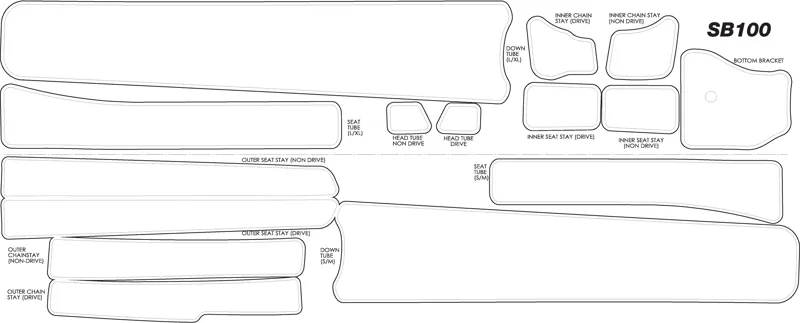 2016 Yeti Frame Protector Sheet in White