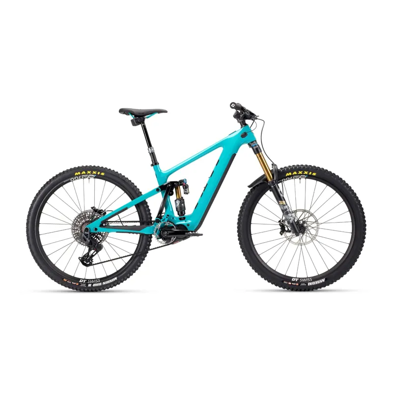 Yeti Cycles 160E Super T Series Bike in Turquoise