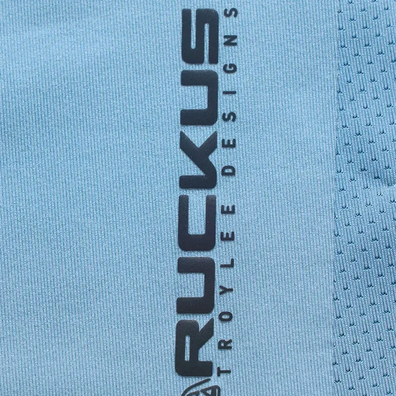 Troy Lee Designs Youth Ruckus Ride Carbs Long Sleeve T-Shirt Dawn Blue-12