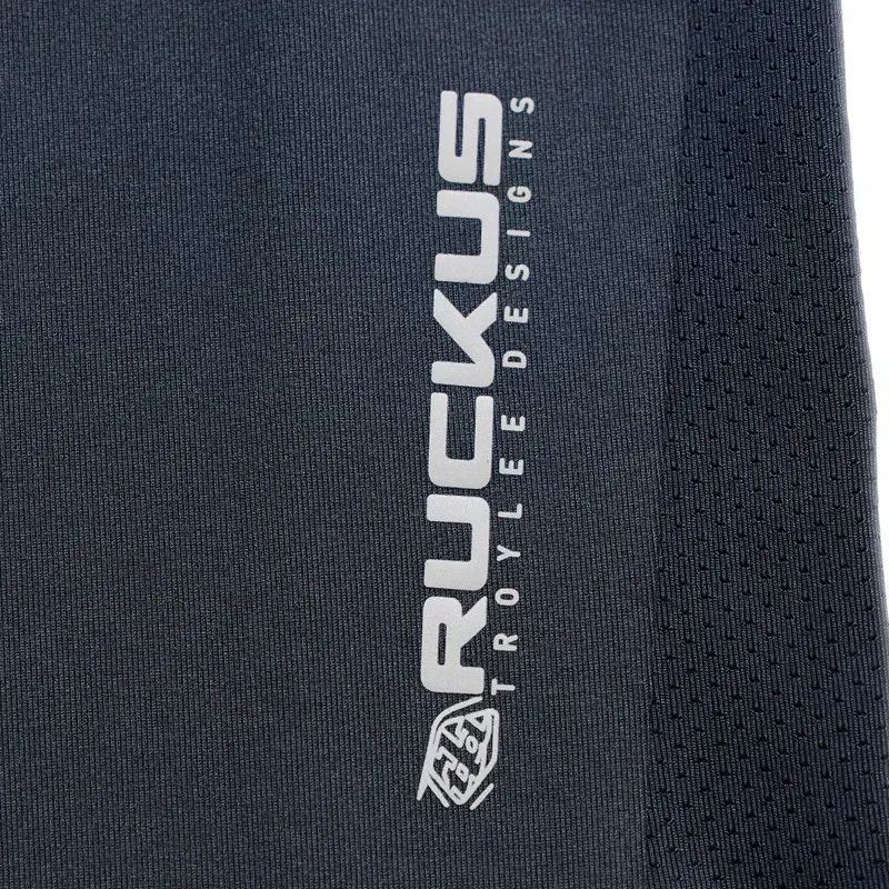 Troy Lee Designs Youth Ruckus Ride Long Sleeve T-Shirt in Pressed Carbon-6