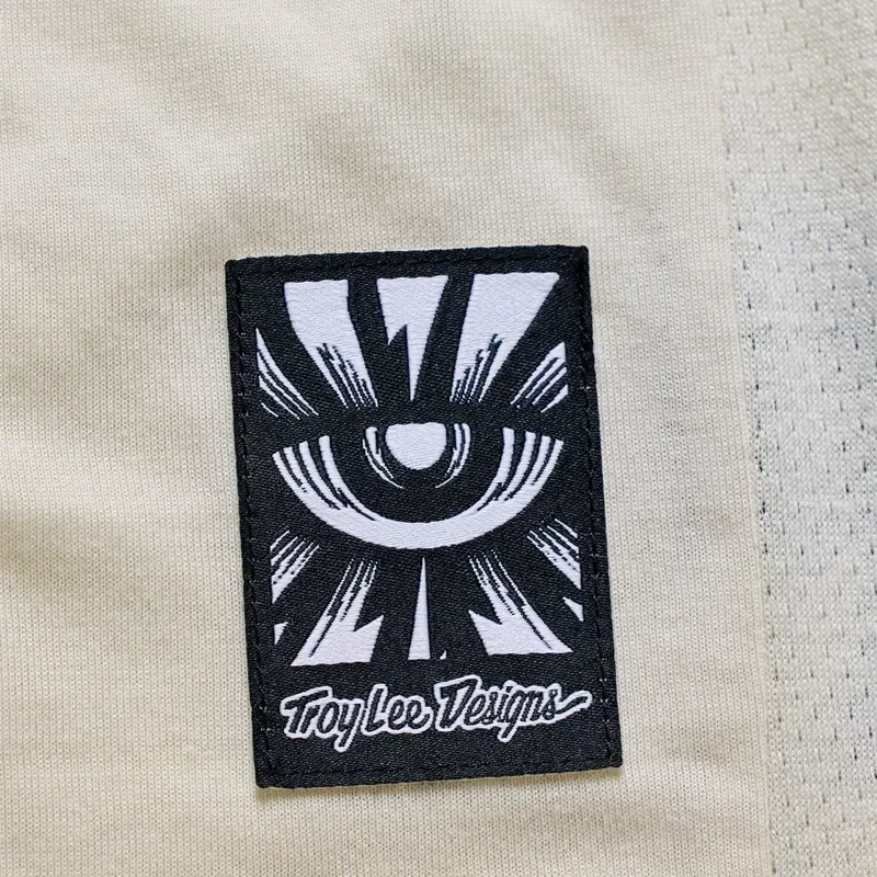 Troy Lee Designs Youth Skyline Ride Happy Long Sleeve T-Shirt in Pumice-6