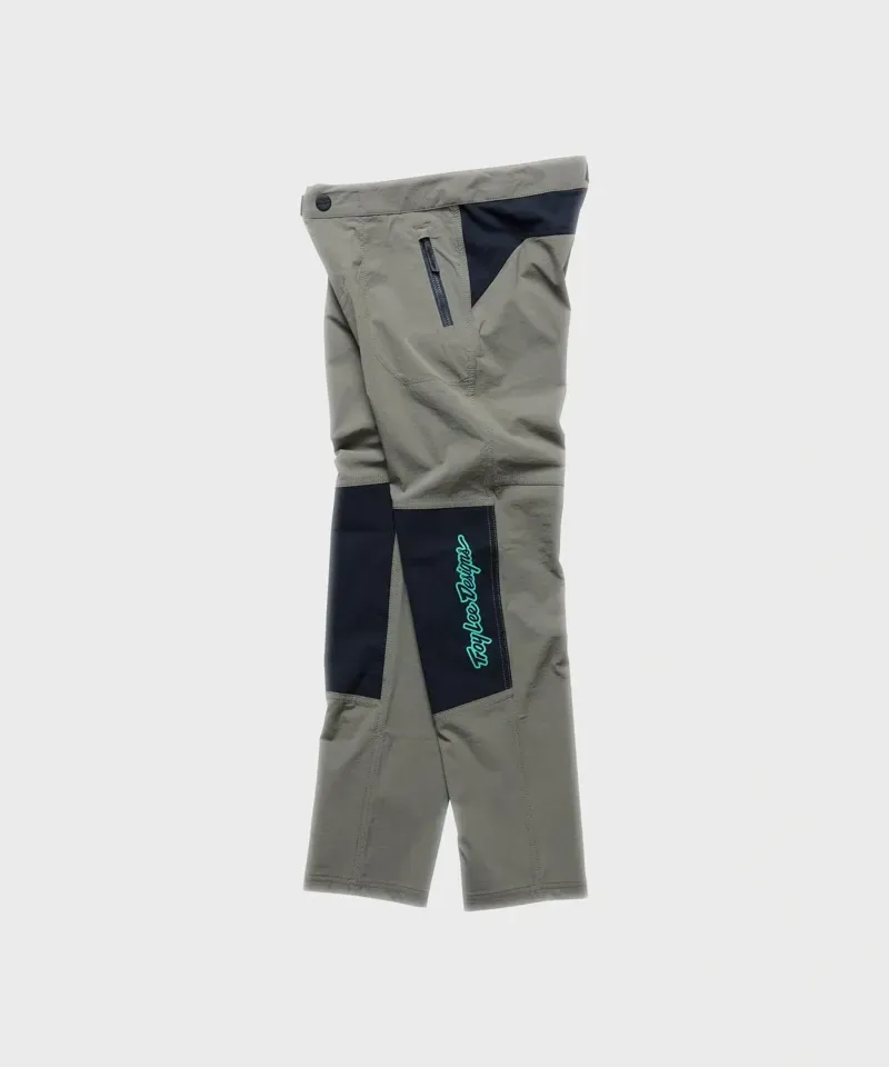 Troy Lee Designs Skyline Trail Youth Trousers in Mono Army