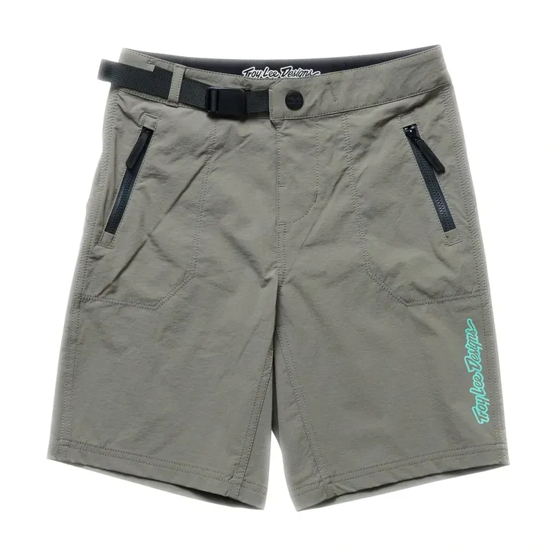 Troy Lee Designs Youth Skyline Trail Shorts Shell in Army