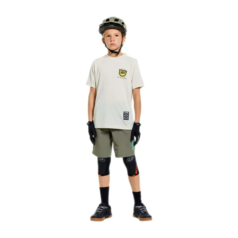 Troy Lee Designs Youth Skyline Trail Shorts Shell in Army-9
