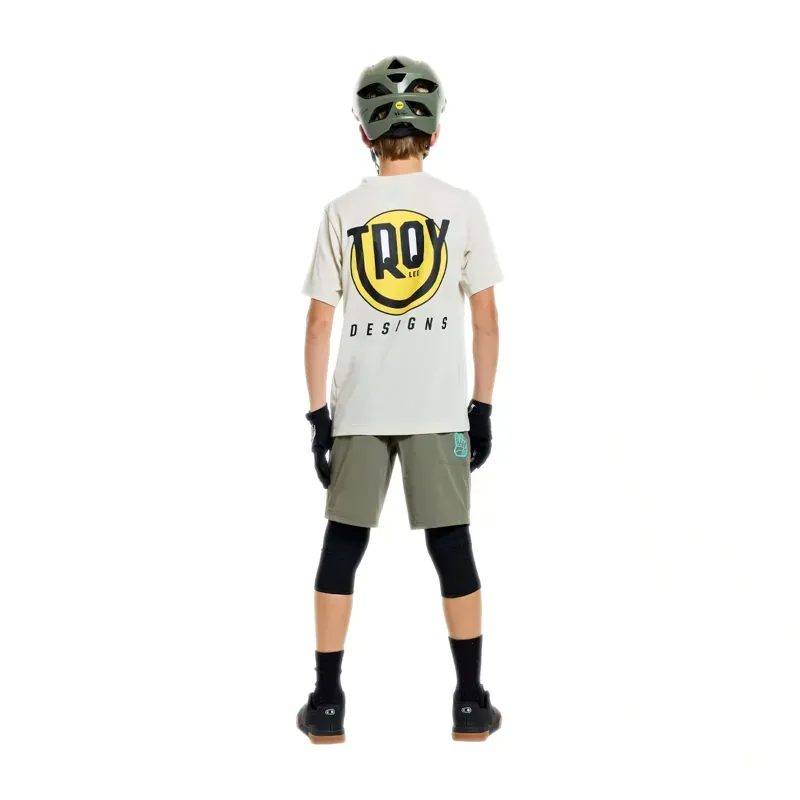 Troy Lee Designs Youth Skyline Trail Shorts Shell in Army-11