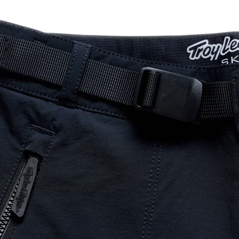 Troy Lee Designs Skyline Trail Youth Trousers in Mono Black-8