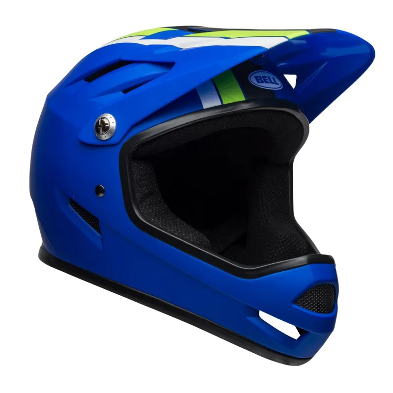 Bell Sanction Mtb Full Face Helmet Agility Matte Blue/Green