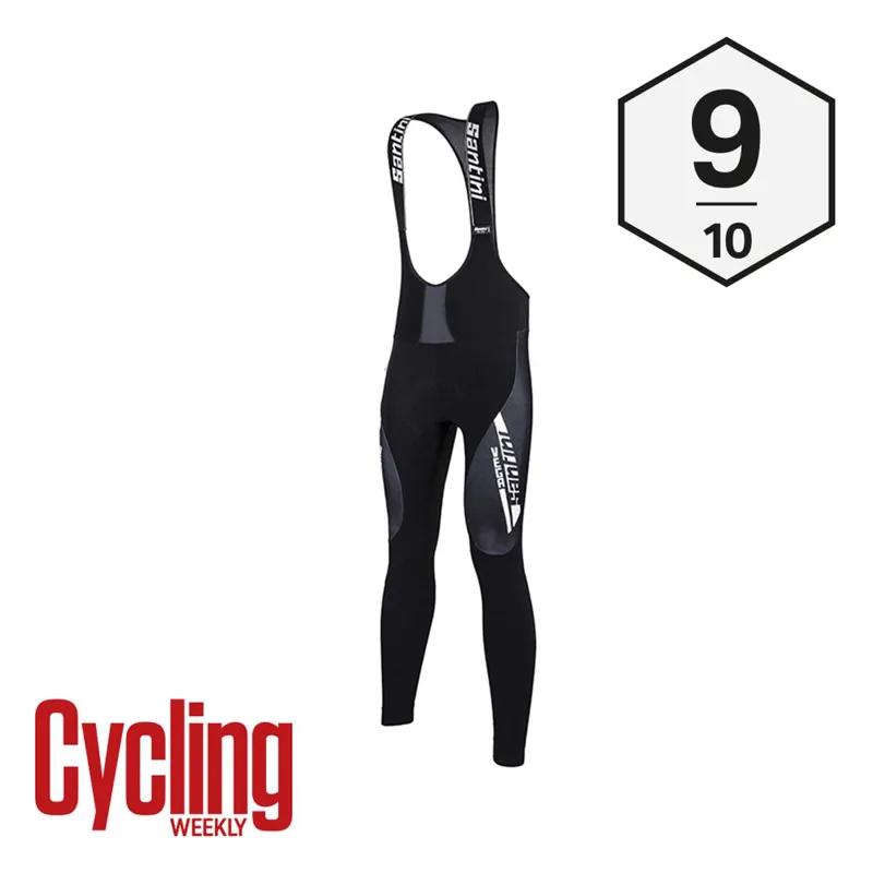 SANTINI VEGA AQUAZERO BIB TIGHT BLACK