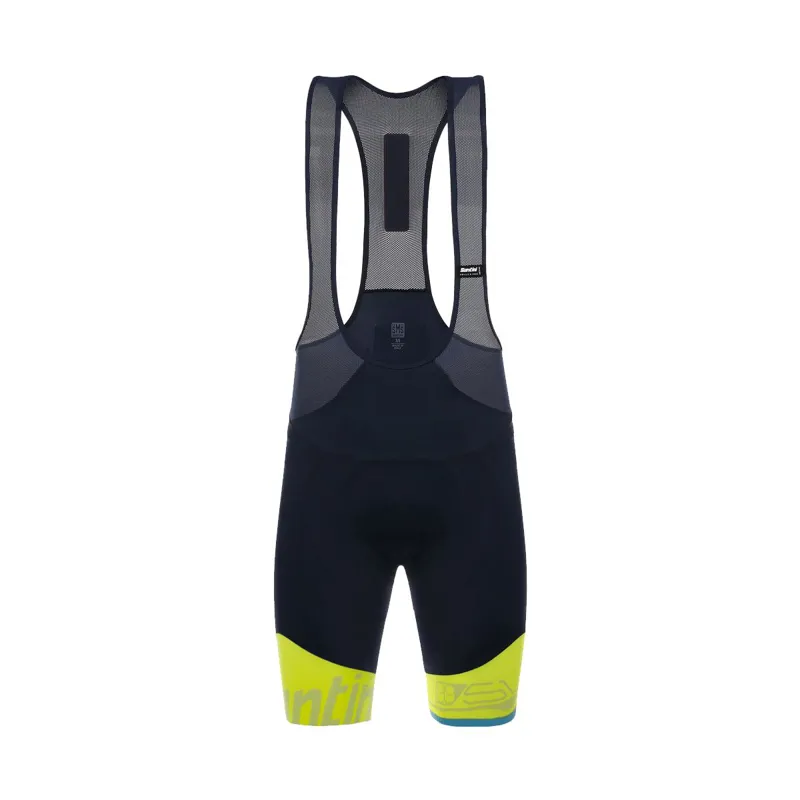 Santini Sleek 99 Bib Short Navy/Yellow