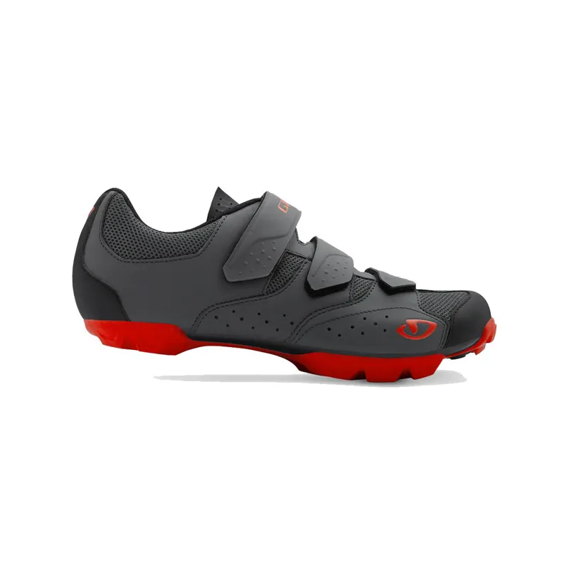 Giro Carbide R II MTB Shoe Shadow Grey And Red
